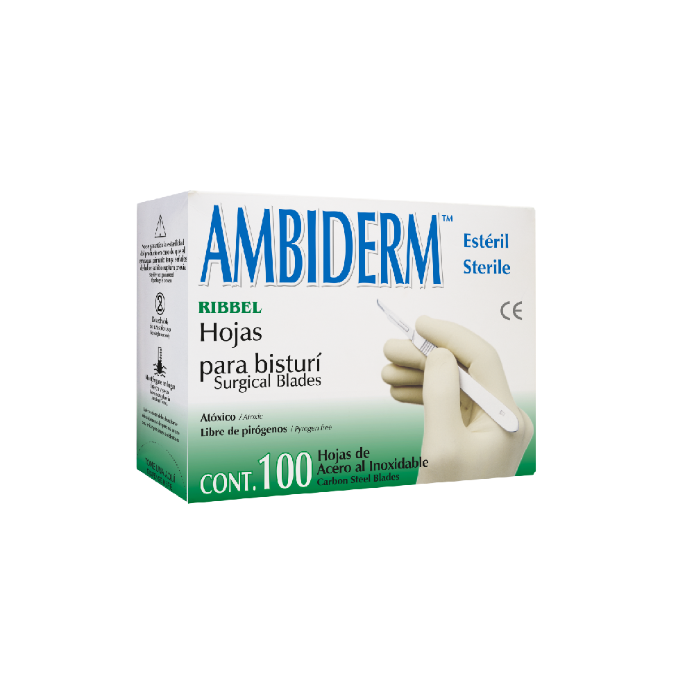 Hoja Bisturí Acero Inoxidable